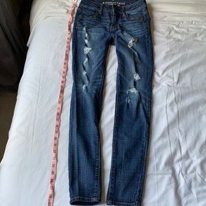 American Eagle Blue Skinny Jeans Size 2 / Small